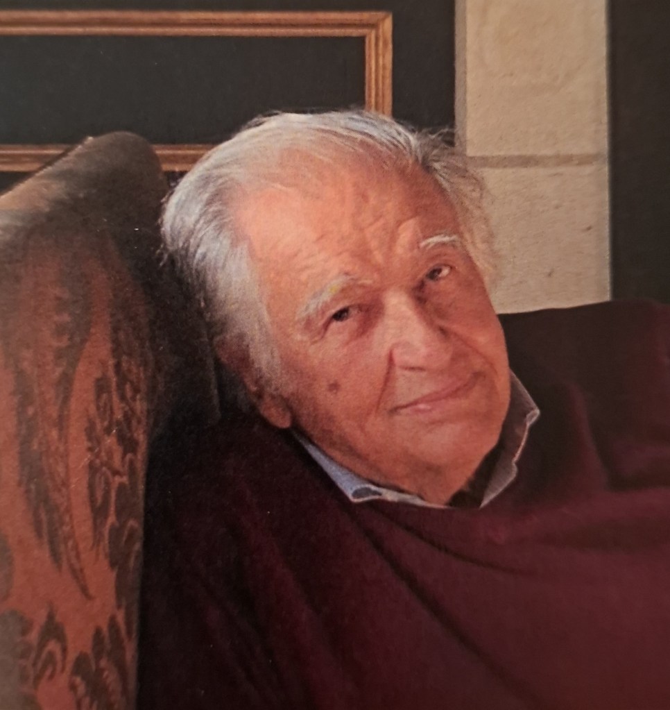 Jean-Gilles Malliarakis - Photo distribuée à l'office religieux